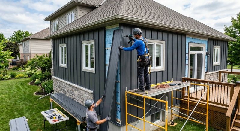 Metal Siding Installation
