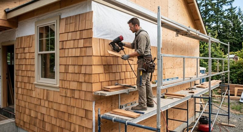 Cedar Siding Installation in Ten Mile, TN