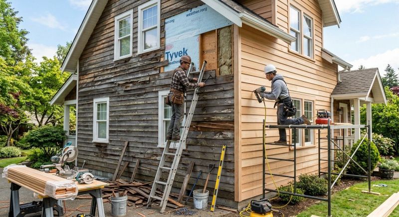 Wood Siding Replacement in Cleveland, TN