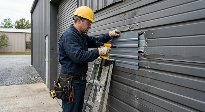 Our team working on Siding Service projects in Rhea County, TN