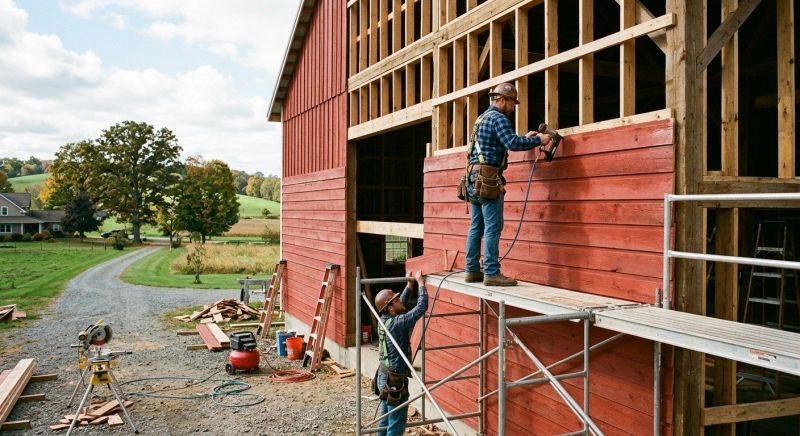 Barn Siding Installation in Cleveland, TN