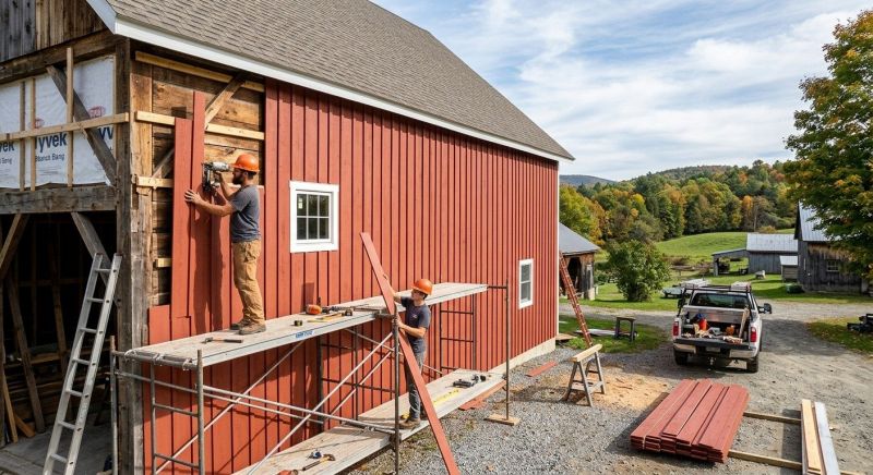 Barn Siding Installation in Dunlap, TN