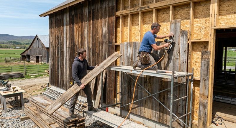 Barn Siding Installation in Ten Mile, TN