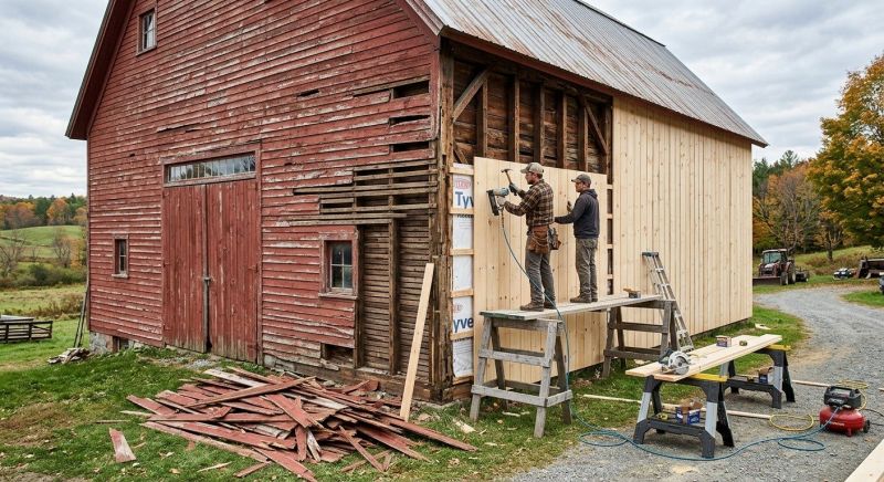 Barn Siding Replacement in Cleveland, TN