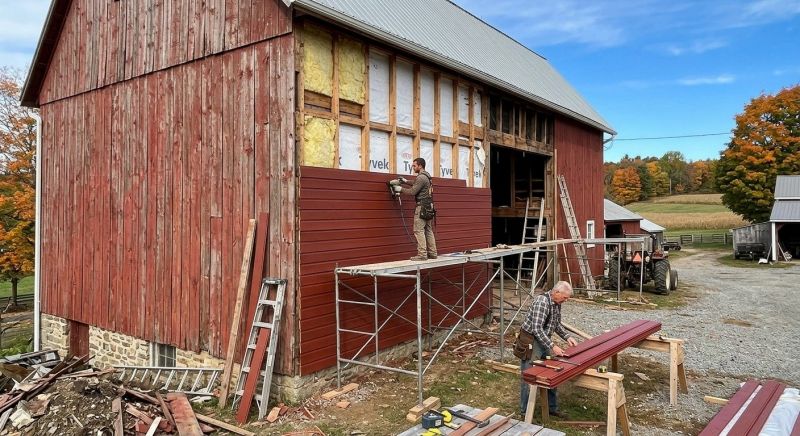 Barn Siding Replacement in Spring City, TN
