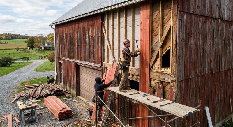 Barn Siding Replacement in Spring City, TN