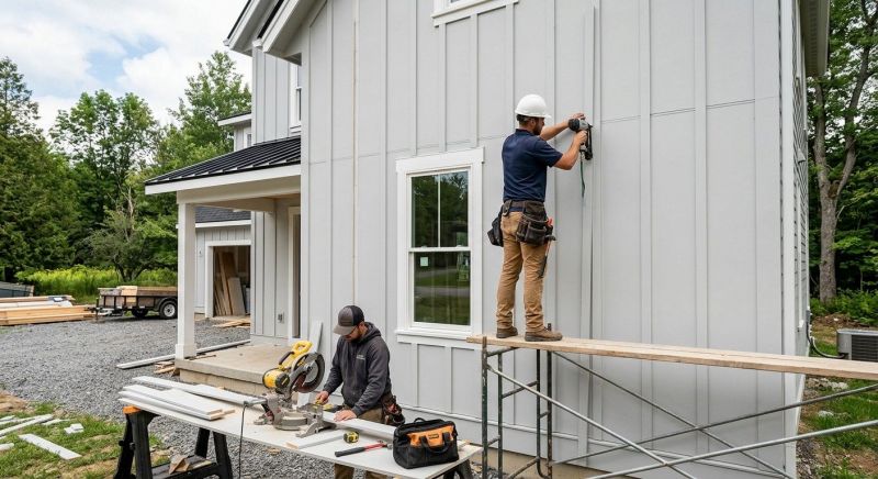 Batten Siding Installation in Athens, TN
