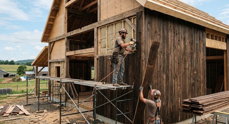 Batten Siding Installation in Harrison, TN
