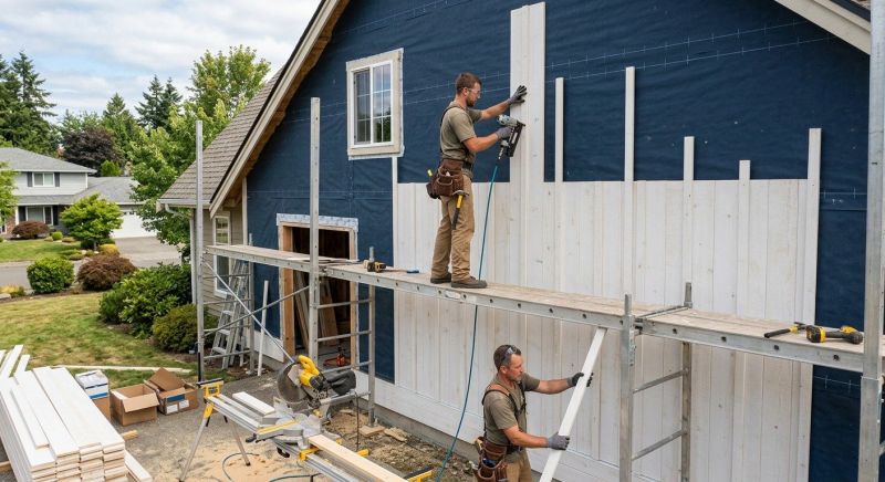 Batten Siding Installation in Sale Creek, TN