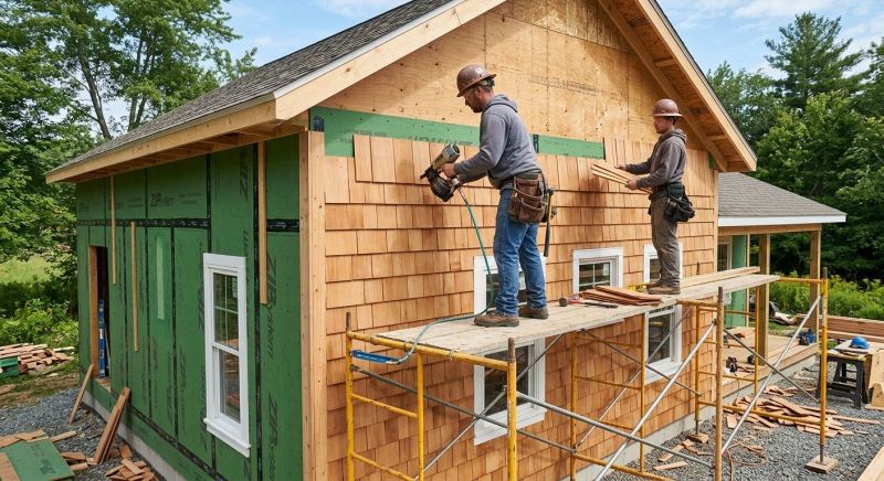Cedar Siding Installation in Athens, TN