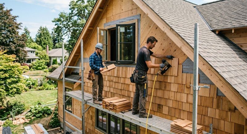 Cedar Siding Installation in Cleveland, TN