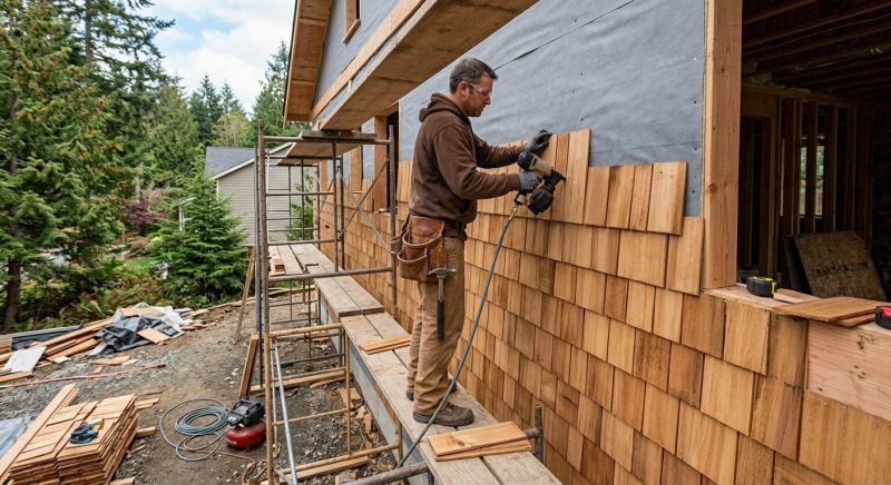 Cedar Siding Installation in Rhea County, TN