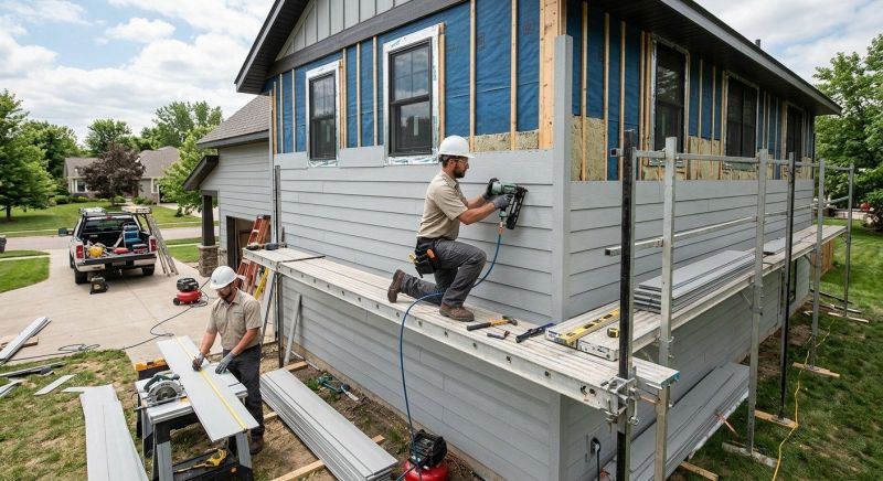 Cement Siding Installation in Dunlap, TN