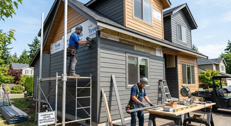 Composite Siding Installation in Decatur, TN