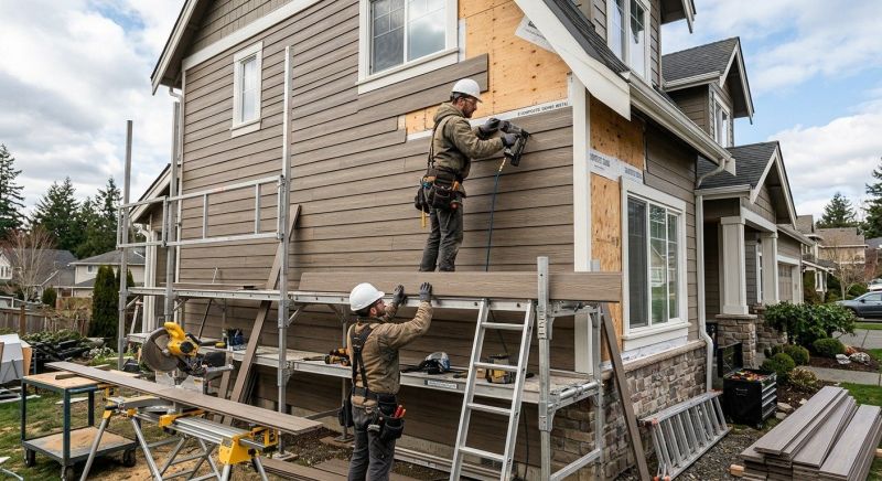 Composite Siding Installation in Soddy Daisy, TN