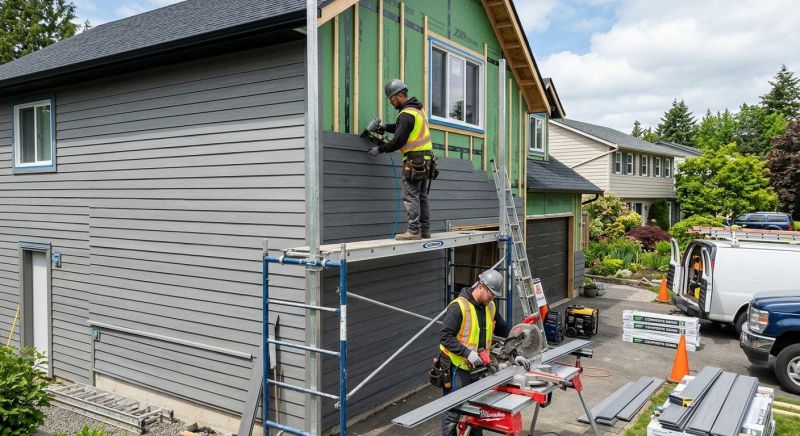 Engineered Siding Installation in Dunlap, TN