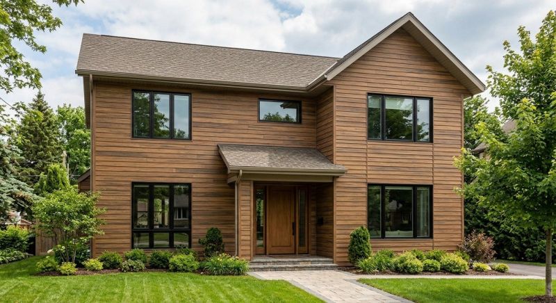 Faux Wood Siding Installation in Harrison, TN