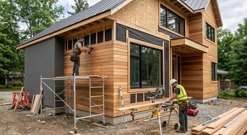 Faux Wood Siding Installation in Spring City, TN