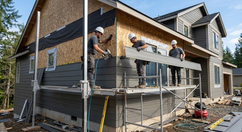 Fiber Siding Installation in Cleveland, TN