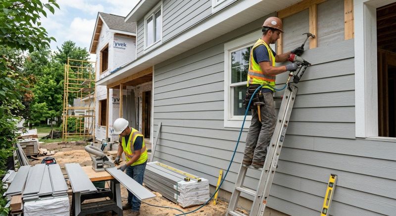 Fiber Siding Installation in Cleveland, TN