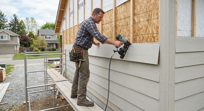 Fiber Siding Installation in Harrison, TN