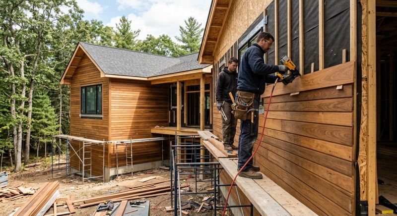 Hardwood Siding Installation in Athens, TN