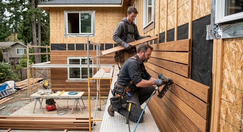 Hardwood Siding Installation in Rhea County, TN