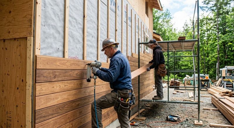 Hardwood Siding Installation in Rhea County, TN