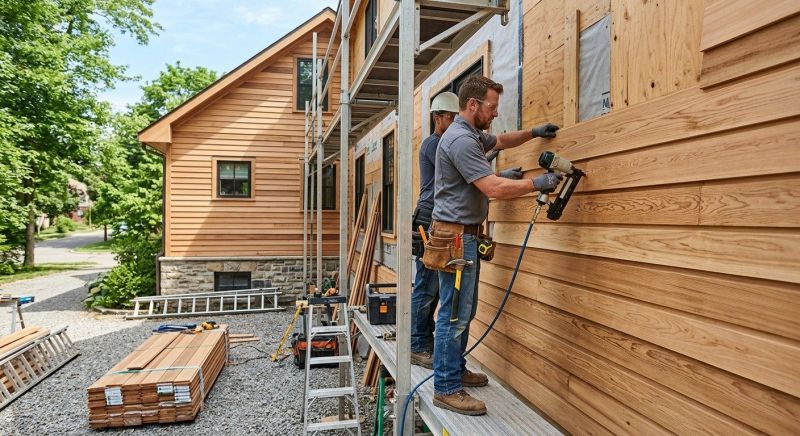 Hardwood Siding Installation in Meigs County, TN