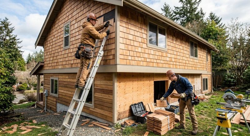 Hardwood Siding Installation in Soddy Daisy, TN