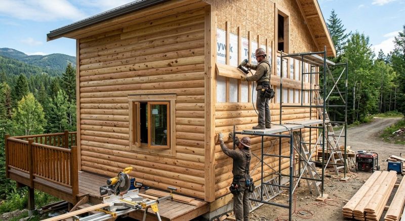 Log Siding Installation in Dayton, TN