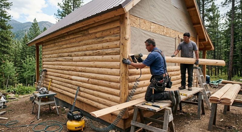 Log Siding Installation in Soddy Daisy, TN