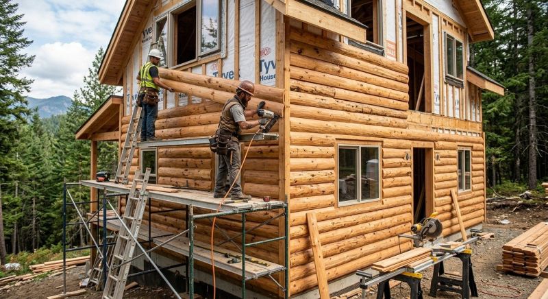 Log Siding Installation in Soddy Daisy, TN