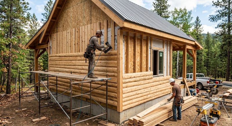 Log Siding Installation in Ten Mile, TN