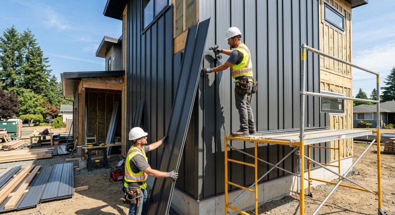 Metal Barn Siding Installation in Rhea County, TN