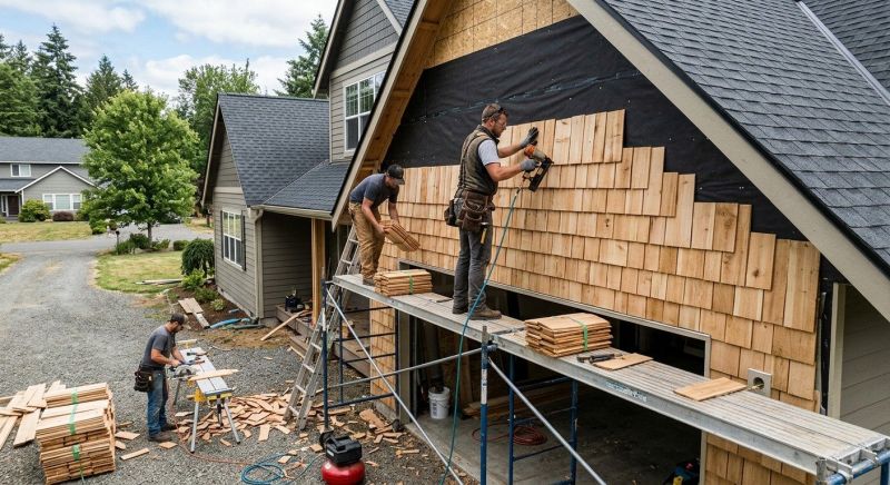 Shake Siding Installation in Cleveland, TN