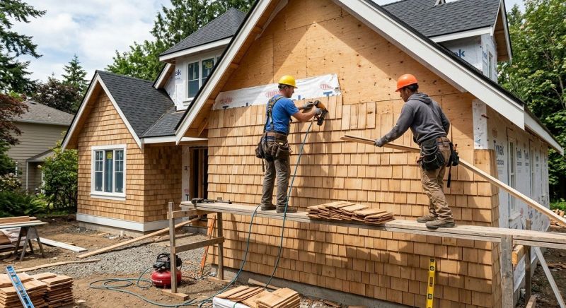 Shake Siding Installation in Dunlap, TN