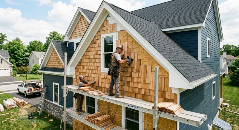 Shake Siding Installation in Spring City, TN