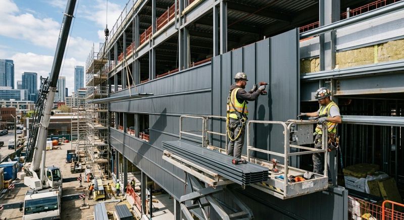 Steel Cladding Installation in Rhea County, TN