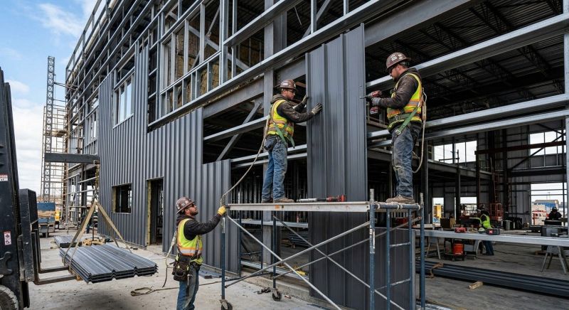 Steel Cladding Installation in Rhea County, TN