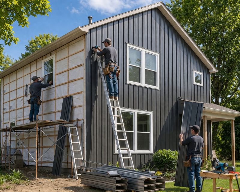 Tin Siding Installation in Rhea County, TN