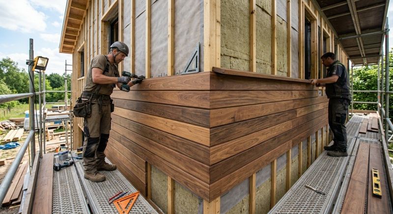 Wood Cladding Installation in Dayton, TN