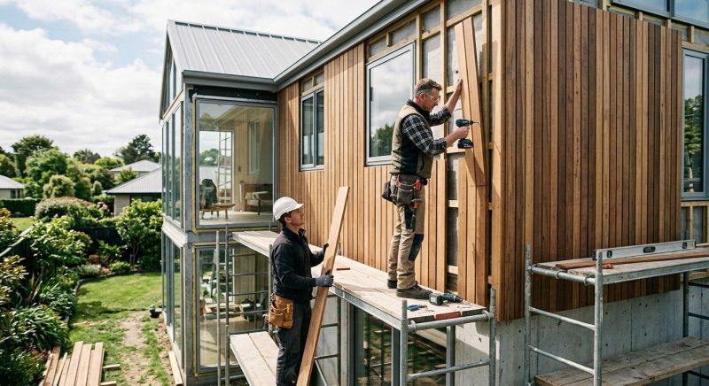 Wood Cladding Installation in Dayton, TN