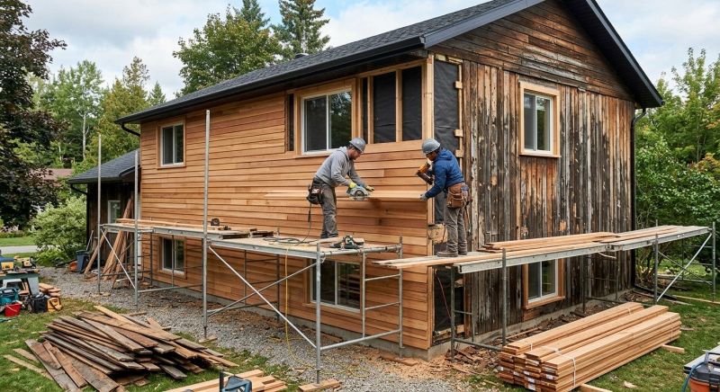 Wood Cladding Installation in Decatur, TN