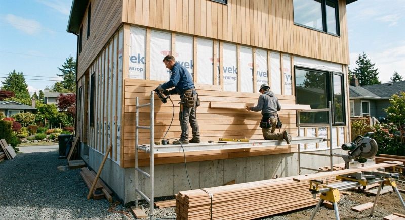 Wood Cladding Installation in Harrison, TN