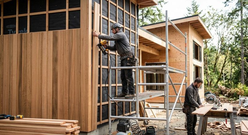 Wood Cladding Installation in Soddy Daisy, TN