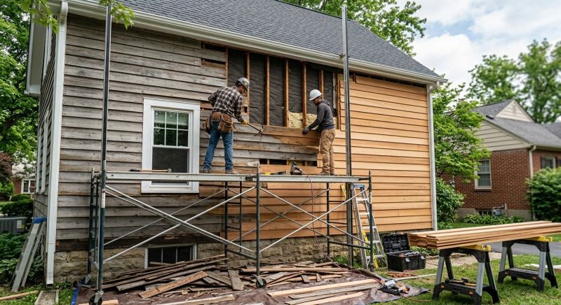 Wood Siding Installation in Harrison, TN